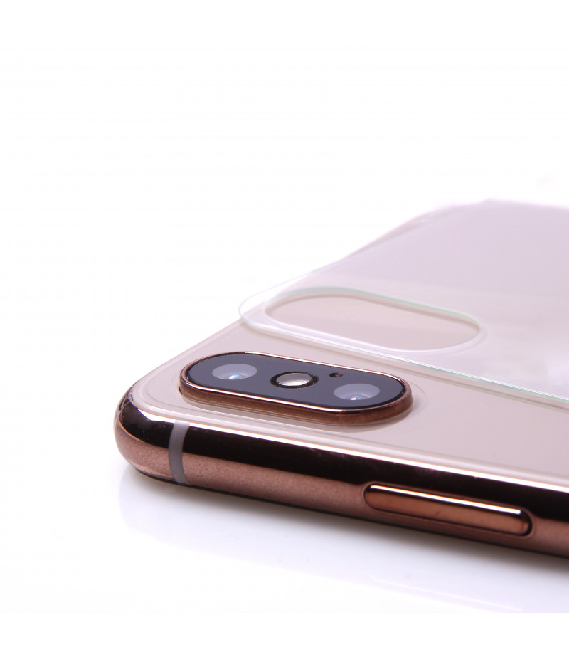 Rückseitenschutz aus gehärtetem Glas für iPhone XS Max (0,3 mm) A 2.5D, Art:000101