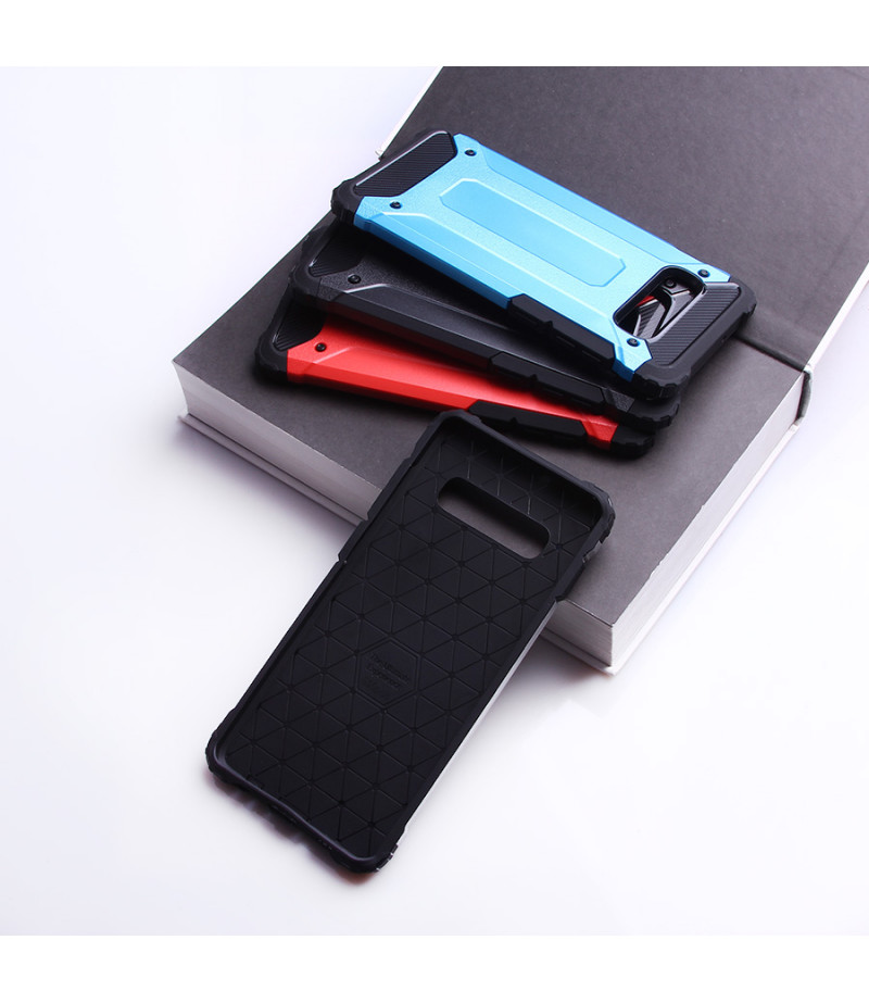Shockproof cover 2 in 1 (TPC+PC) für Galaxy S10 Plus, Art.:000528