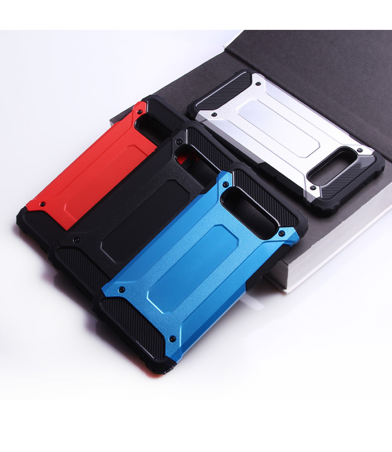 Shockproof cover 2 in 1 (TPC+PC) für Galaxy S10 Plus, Art.:000528
