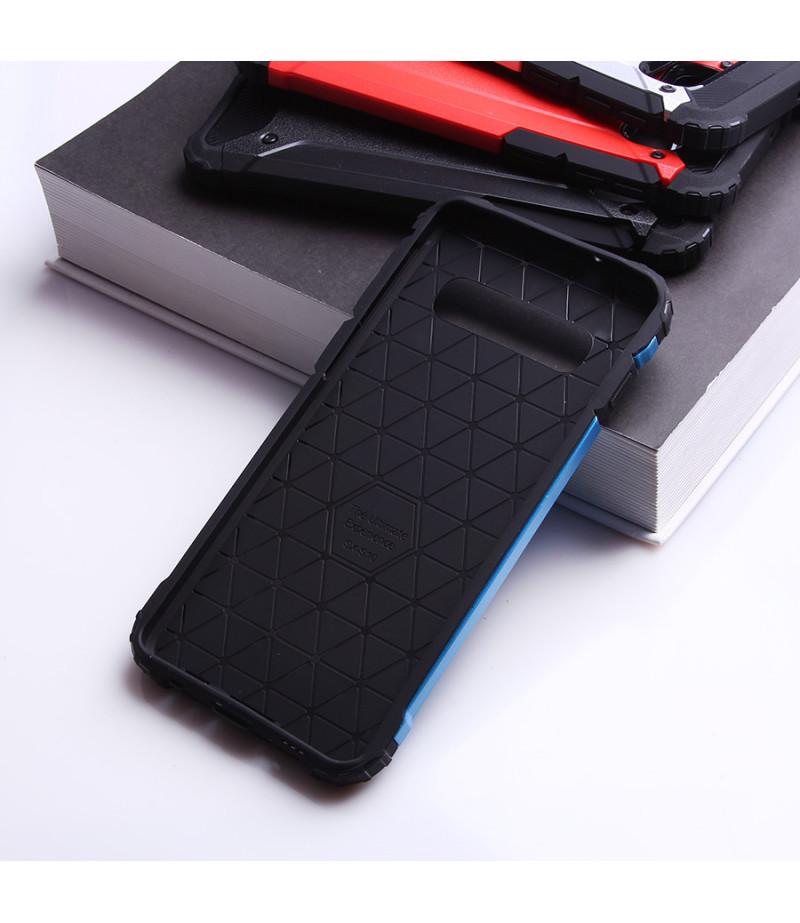 Shockproof cover 2 in 1 (TPC+PC) für Galaxy S10, Art.:000528