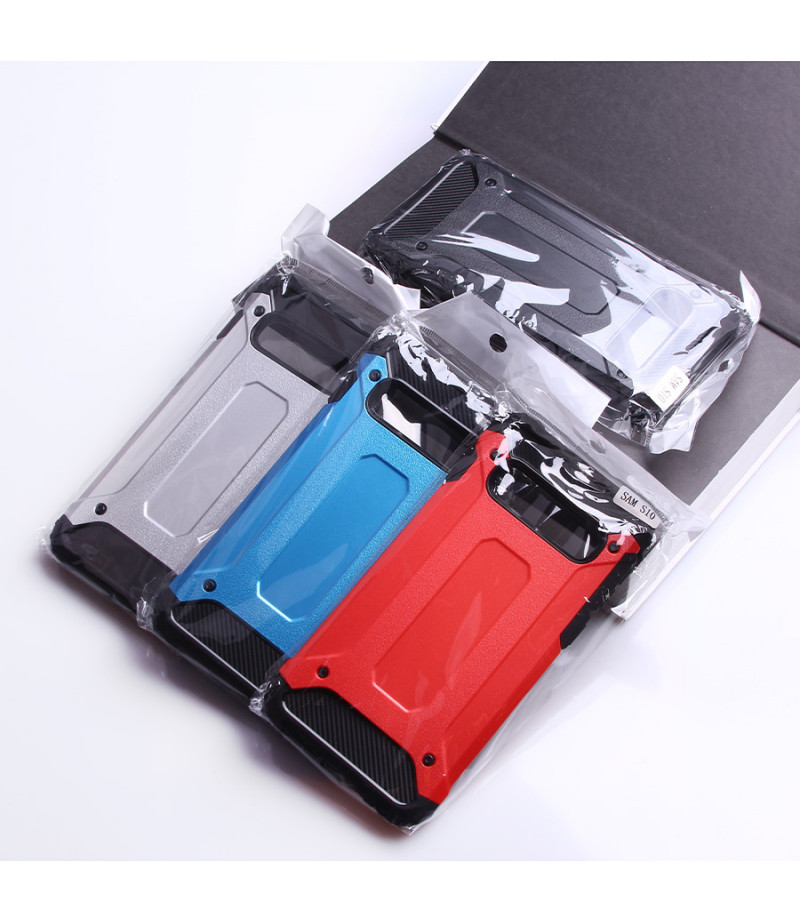 Shockproof cover 2 in 1 (TPC+PC) für Galaxy S10, Art.:000528