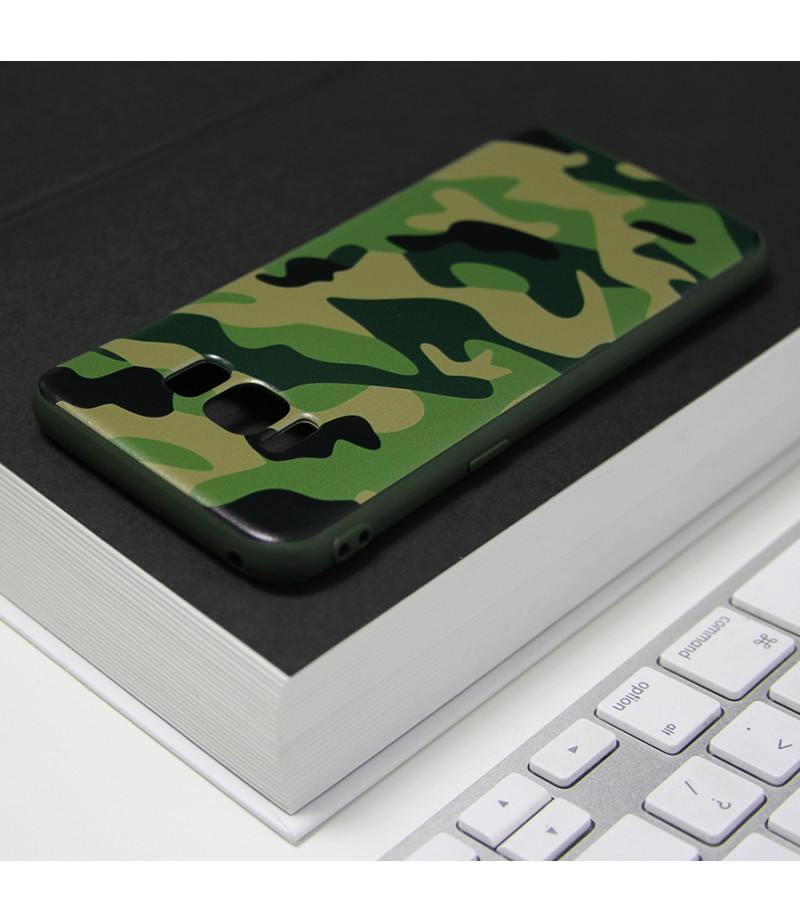 Camouflage/Tarnaufdruck Hülle für Samsung Galaxy S8, Art.:000034
