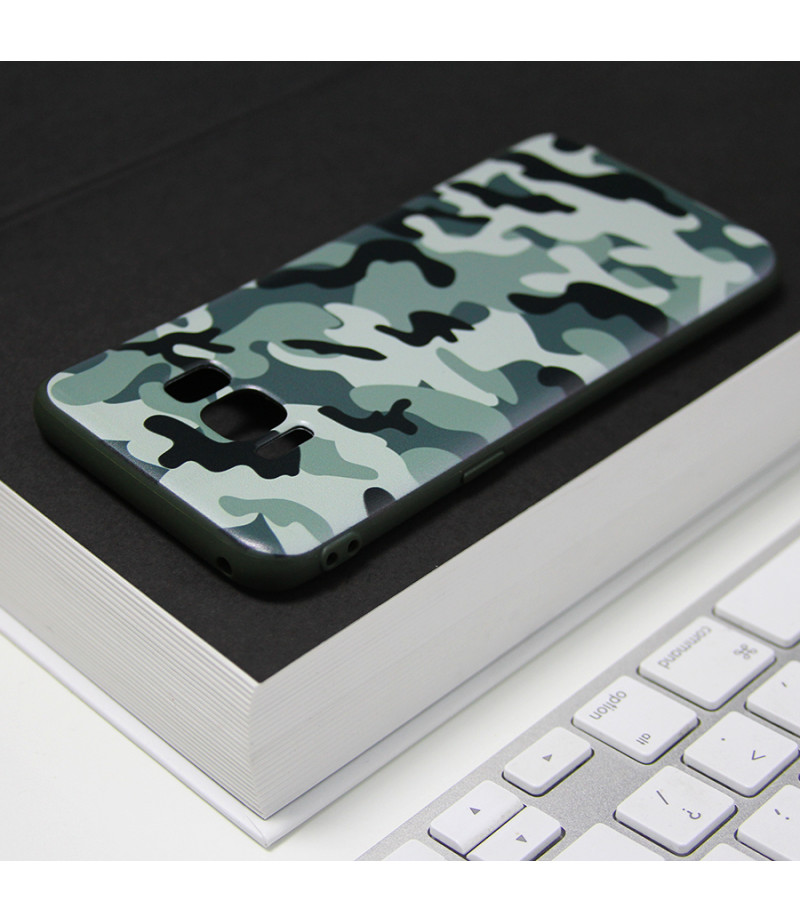Camouflage/Tarnaufdruck Hülle für Samsung Galaxy S8, Art.:000034