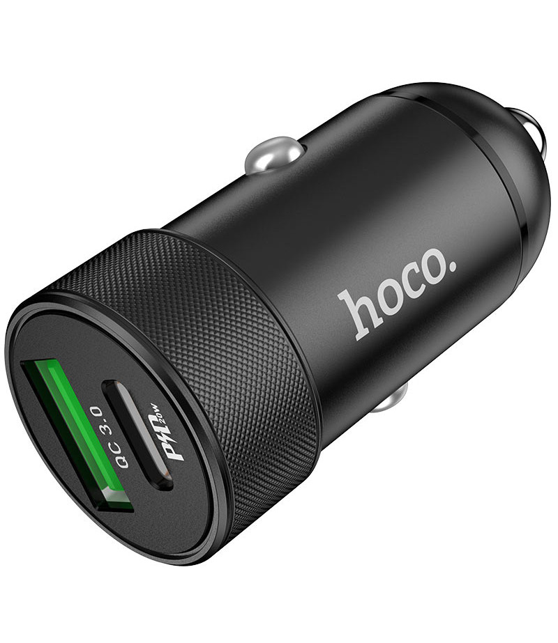 Hoco Z32B Speed Up PD20W+QC3.0 Auto Ladegerät, Art.:000805