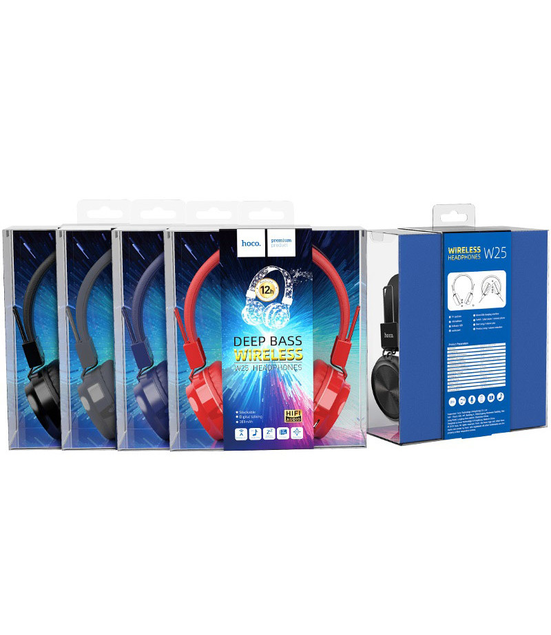 Hoco W25 Promise Bluetooth-Headset/ Wireless Headphones, Art.:000807
