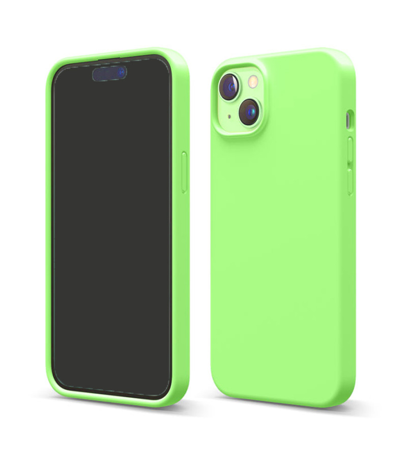 Flüssige Silikon Handy Hülle für iPhone 15 Plus, Art.:000537