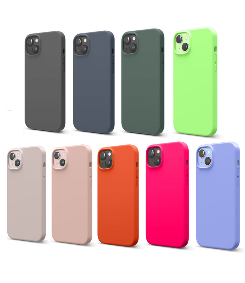 Flüssige Silikon Handy Hülle für iPhone 15 Pro, Art.:000537
