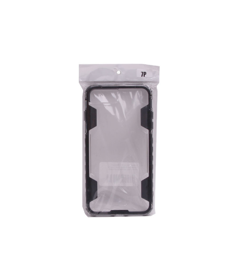 Hülle mit TPU Rahmen und transparentem PC Backcover für iPhone 7/8 Plus, Art.:000026