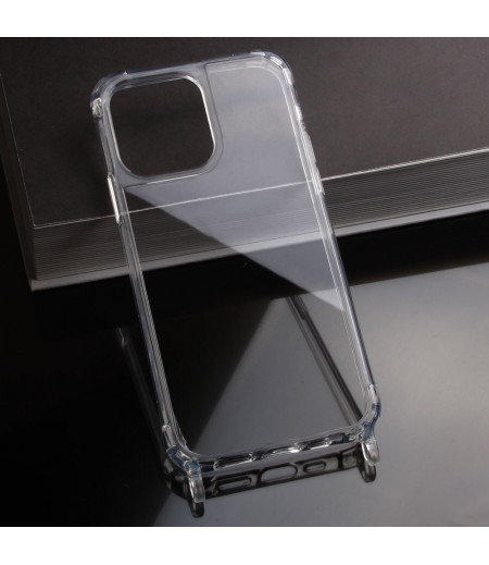 Elfon Transparente Hülle mit Ösen für iPhone 13 Pro Max, Art.: 000802