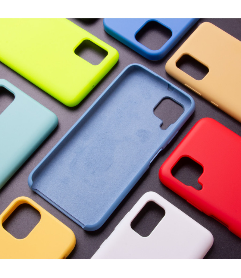 Soft touch Silicone Case für Samsung A21S, Art.:000537-1
