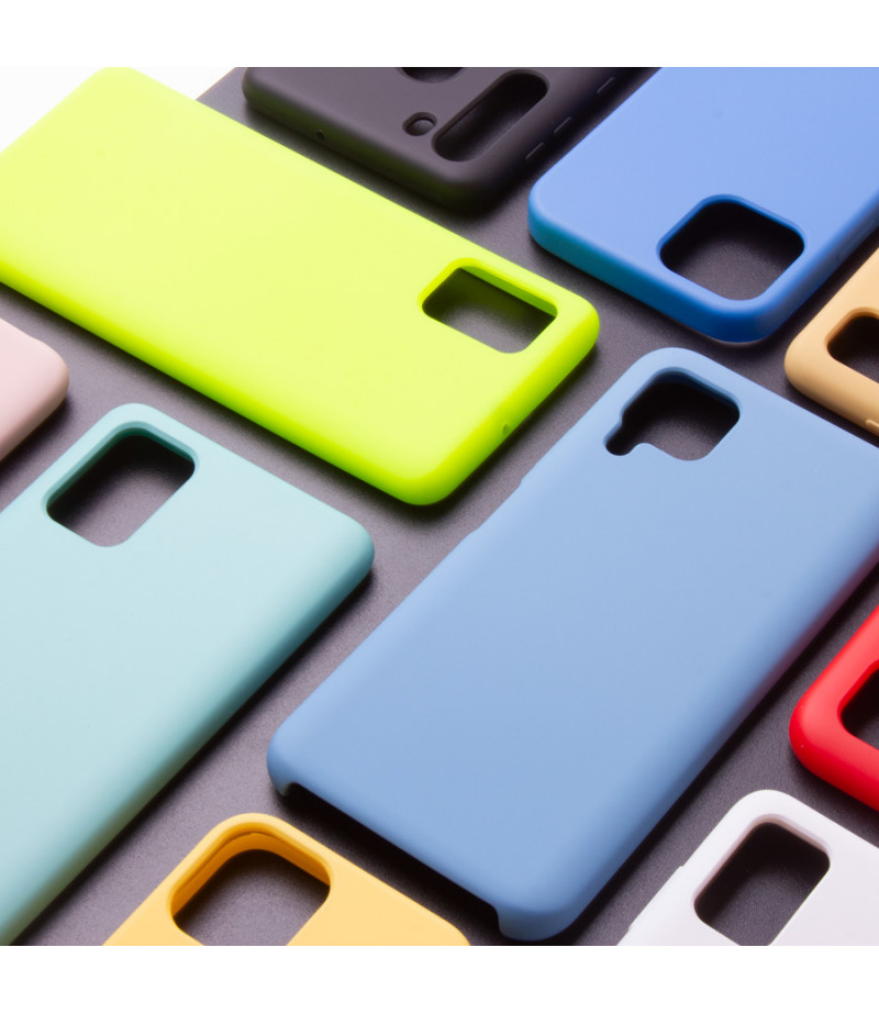 Soft touch Silicone Case für Huawei P40 Lite, Art.:000537-1