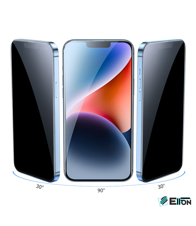 Hoco Full screen HD Privacy tempered glass set für iPhone 17 Pro Max (G11), Art.:000903