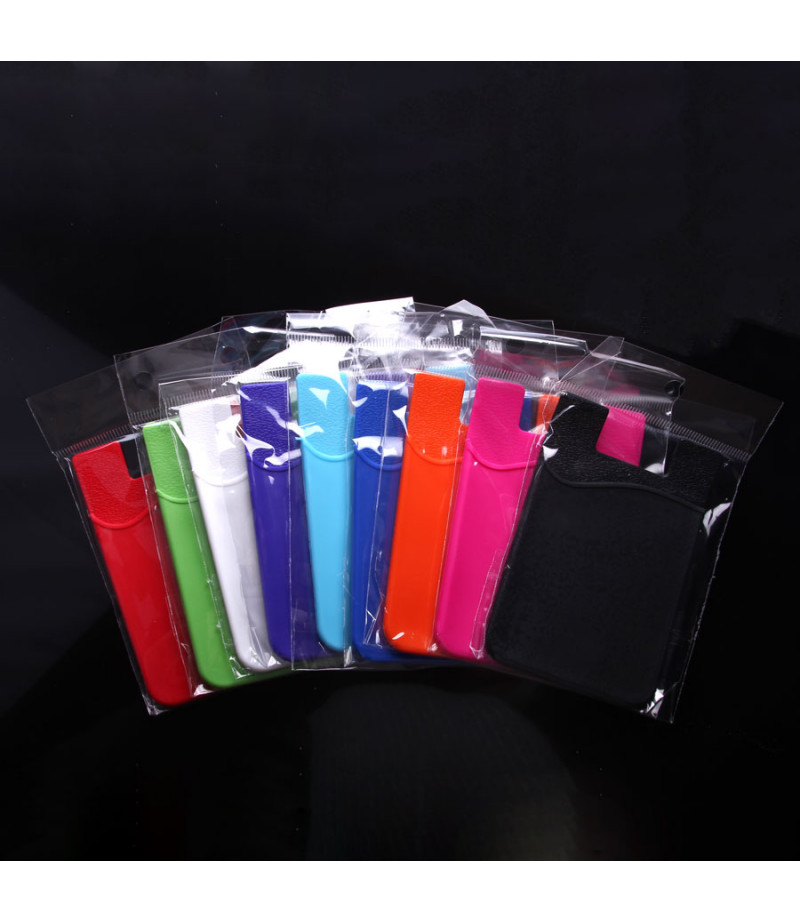 Silicone Adhesive Card Pouch/ Kartenhalter, Art.:000796