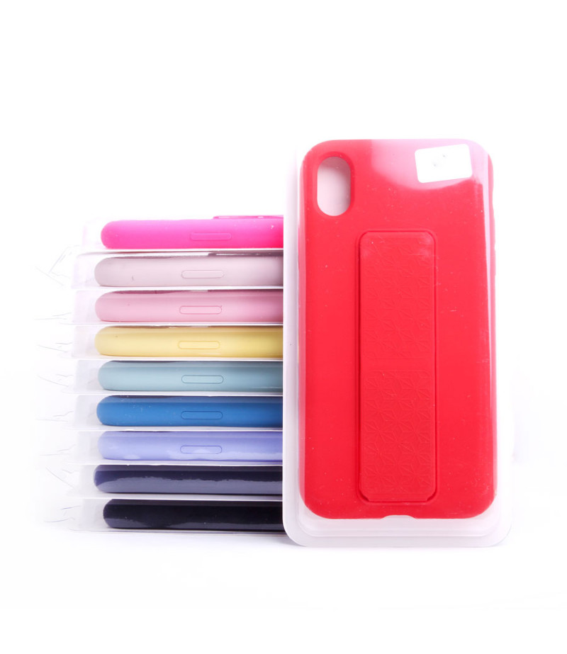 Grip Case with built-in Magnetic Stand für iPhone XR, Art.:000797