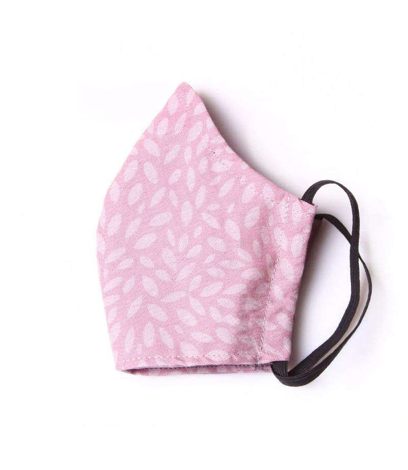 3 Layer Washable Mask with elastic earbands and extra filter pocket, Art.:000712-2