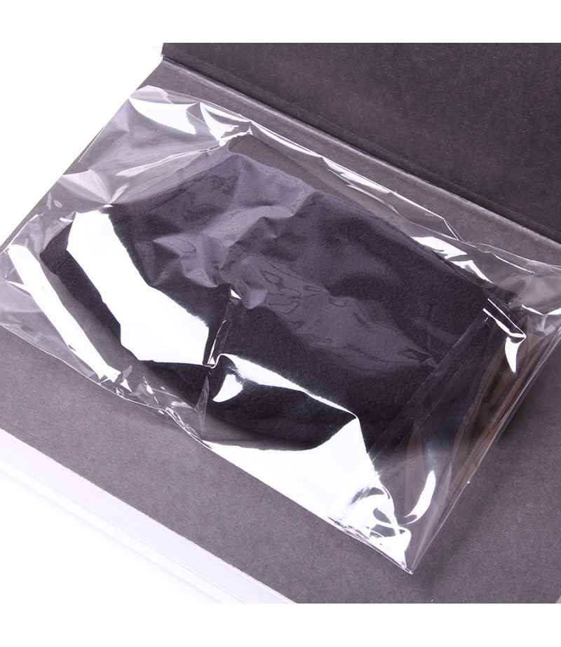 2 Layer Washable Mask with attached earbands and extra filter pocket, Art.:000716