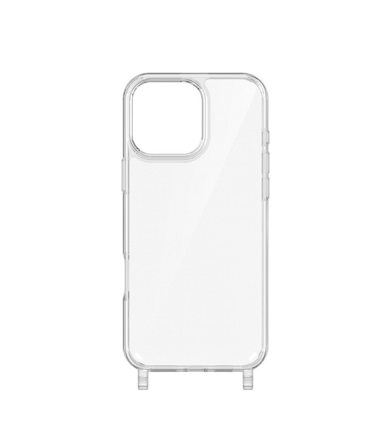 Elfon Transparente Hülle mit Ösen für iPhone 16 Plus, Art.: 000802
