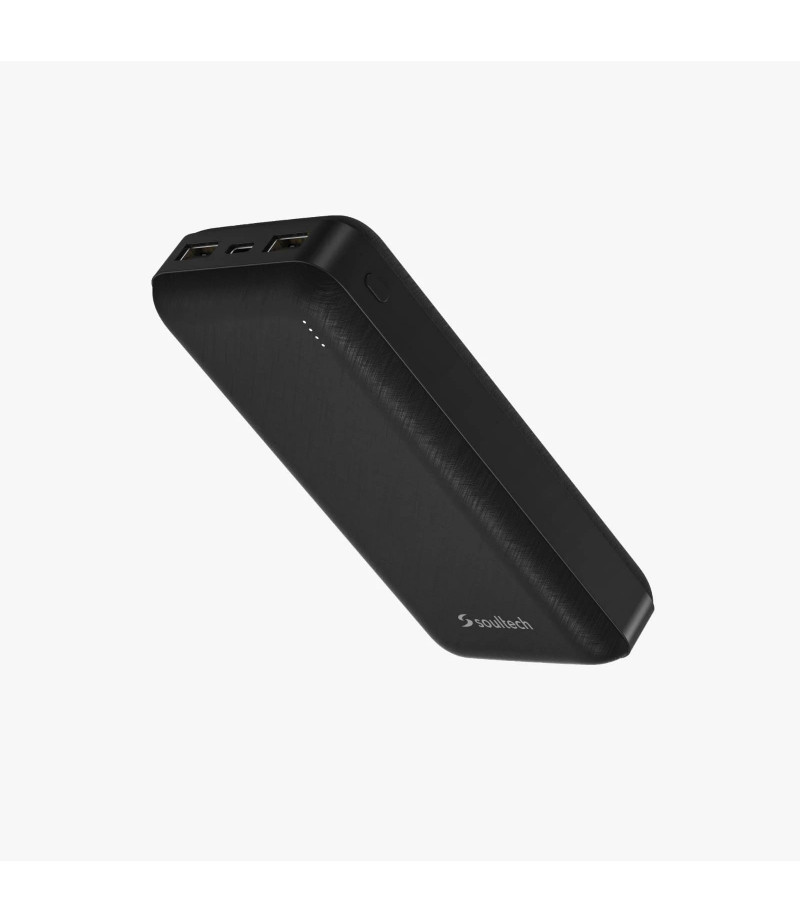 Soultech Needle Powerbank 20.000 mAh schwarz BT243S