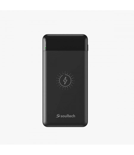 Soultech VortexQi Powerbank 10.000 mAh schwarz BT152S