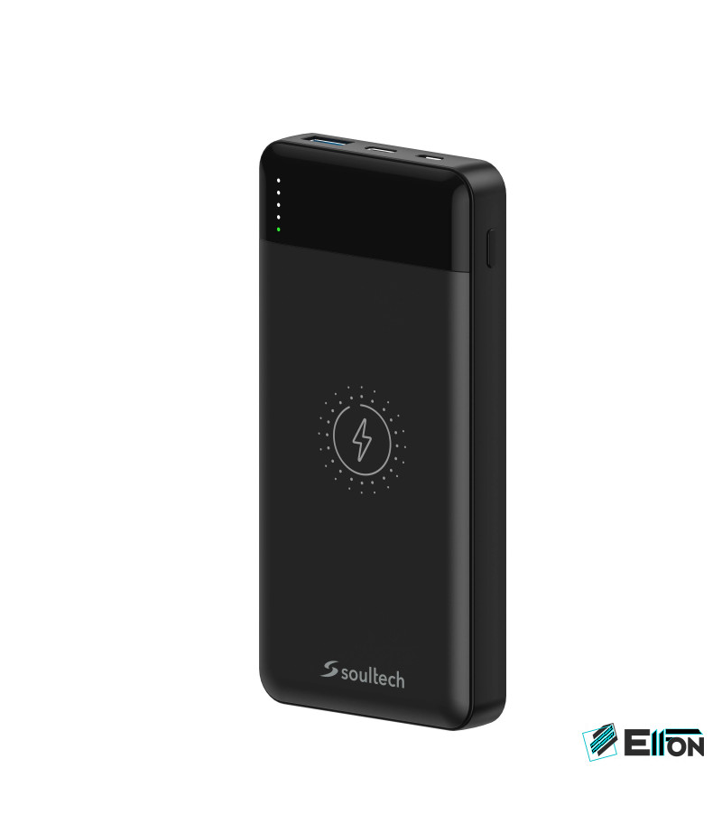 Soultech VortexQi Powerbank 10.000 mAh schwarz BT152S