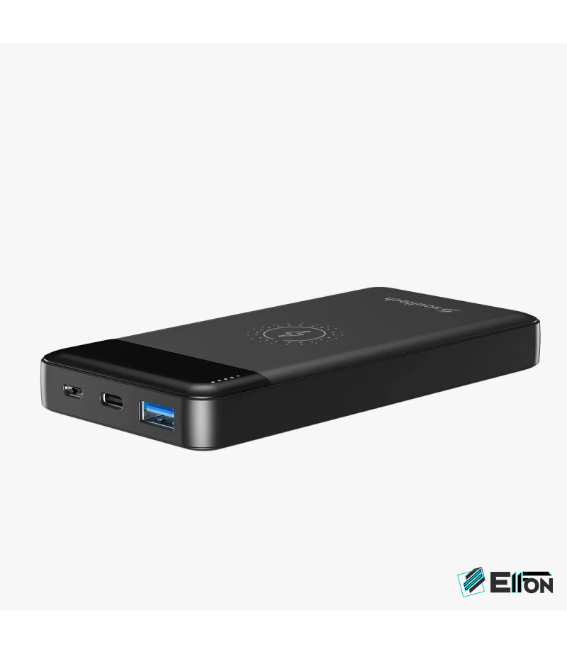 Soultech VortexQi Powerbank 10.000 mAh schwarz BT152S