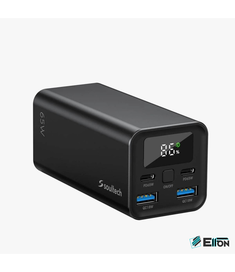 Soultech Scuti65 Powerbank 20.000 mAh 65W schwarz BT265S