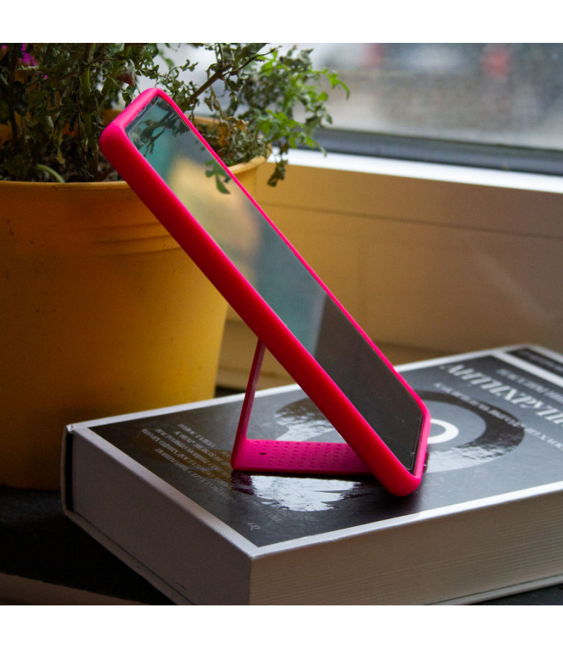 Grip Case with built-in Magnetic Stand für Huawei P40 Lite/ Nova 6 SE, Art.:000797