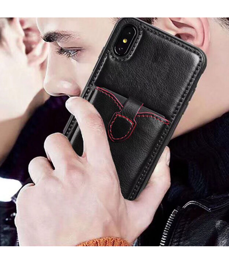 JDK Phone Case with Flippable Card Pouch für iPhone 7/8 Plus, Art.:000639