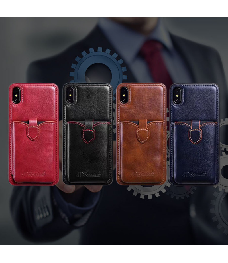 JDK Phone Case with Flippable Card Pouch für iPhone XR, Art.:000639