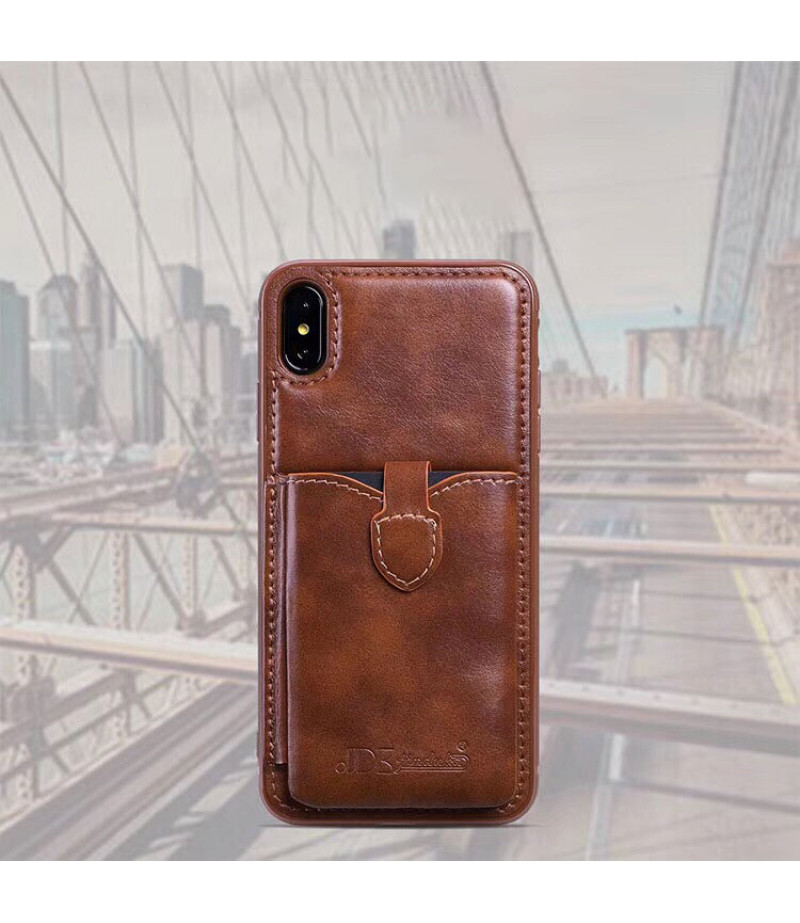 JDK Phone Case with Flippable Card Pouch für iPhone XR, Art.:000639