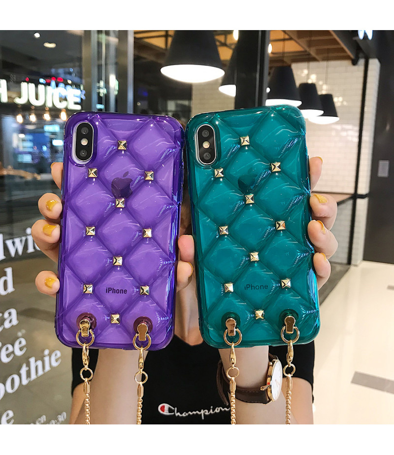 Cross-body transparent diamond case mit Band für iPhone 11, Art.:000349