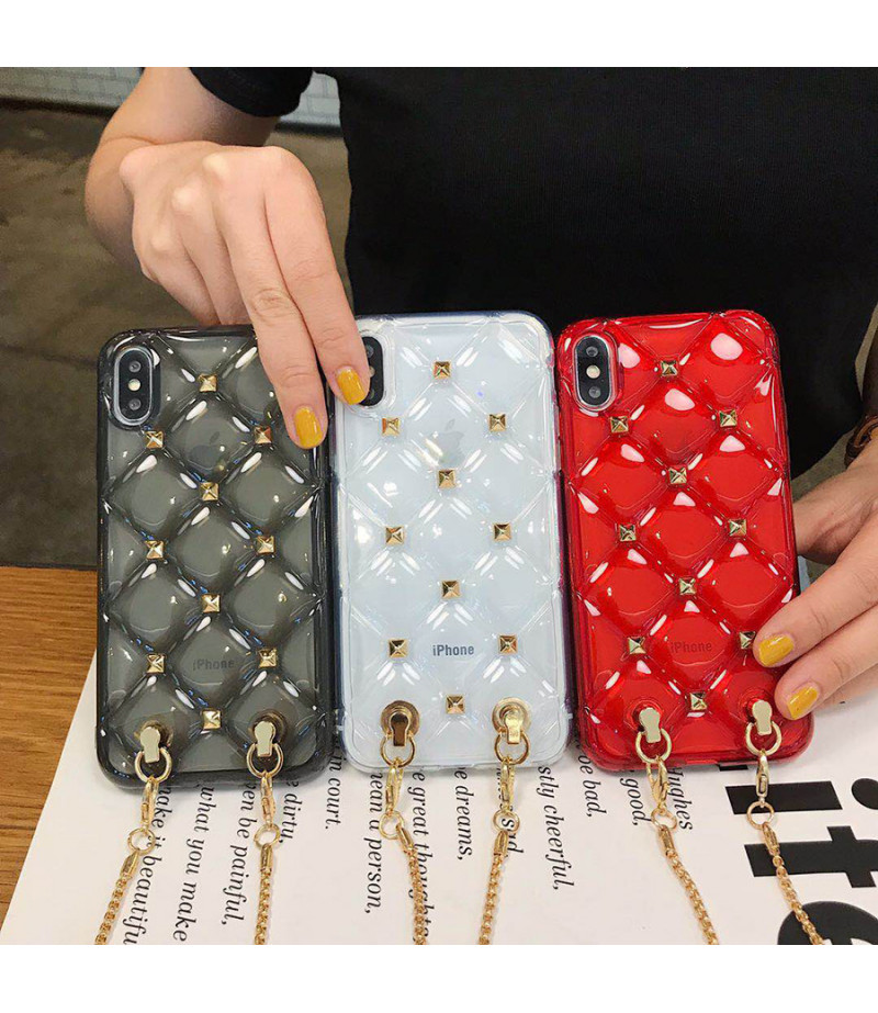 Cross-body transparent diamond case mit Band für iPhone 11, Art.:000349