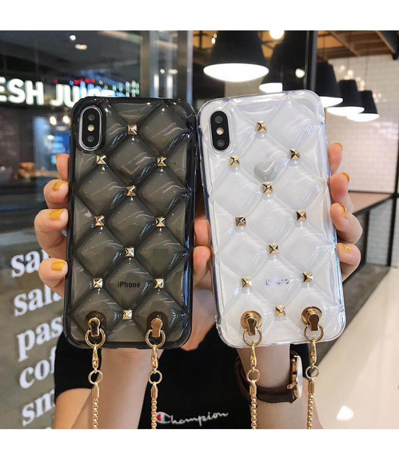 Cross-body transparent diamond case mit Band für iPhone 11 Pro, Art.:000349