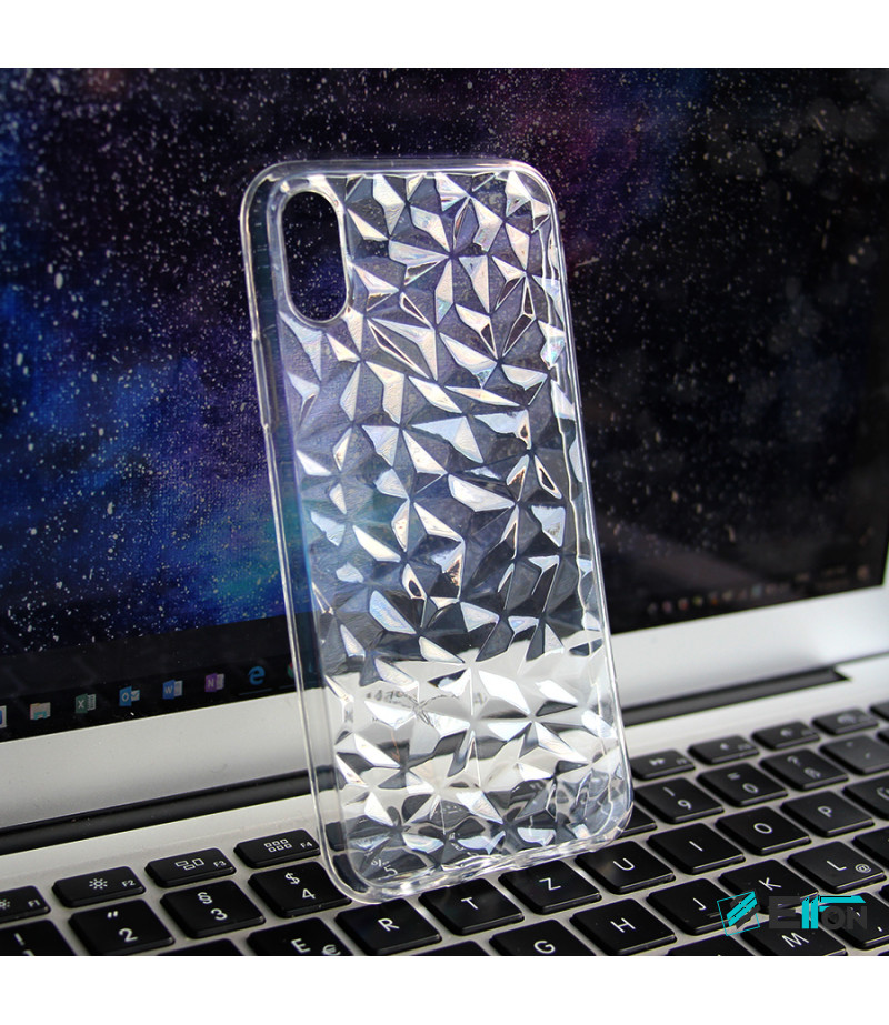 3D (1.2 mm) TPU Diamond Case für iPhone XR, Art.:000003