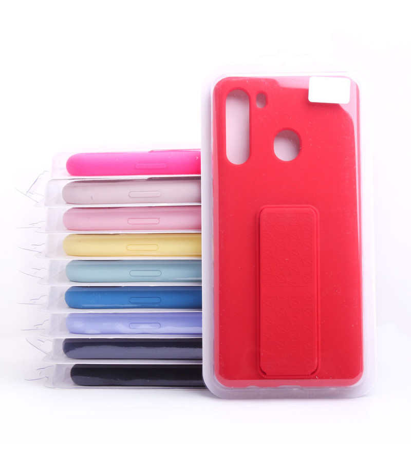 Grip Case with built-in Magnetic Stand für Samsung A21, Art.:000797