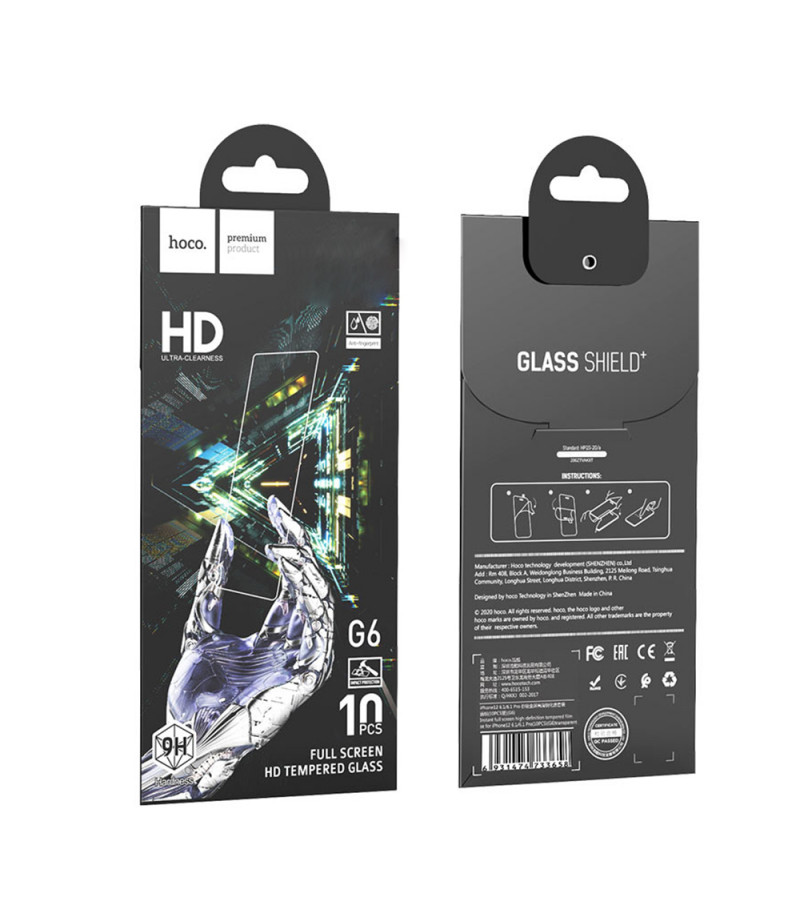 Hoco Full Screen High-Definition Tempered Film für iPhone 13 Mini (5.4) (G6), Art.:000800