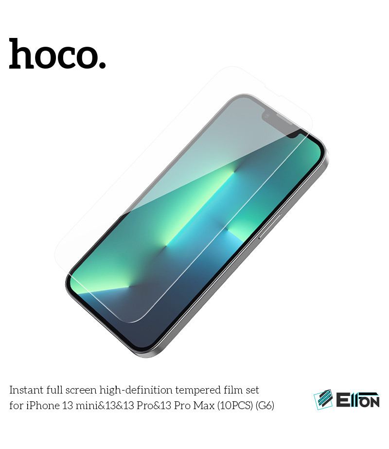 Hoco Full Screen High-Definition Tempered Film für iPhone 13/13 Pro (6.1) (G6), Art.:000800