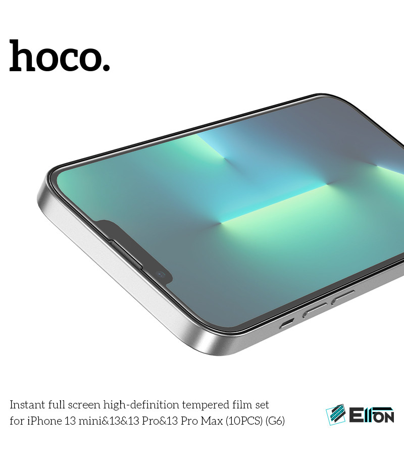 Hoco Full Screen High-Definition Tempered Film für iPhone 13/13 Pro (6.1) (G6), Art.:000800