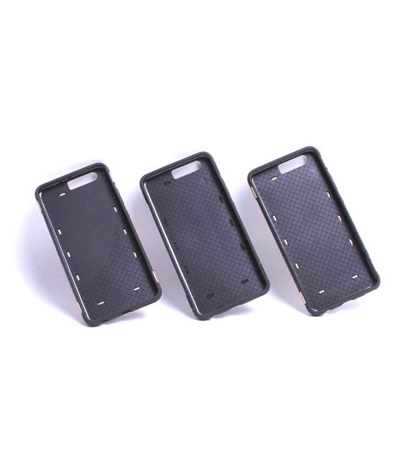 Carbon Design Case mit Magnet und Stand für Huawei P10 Plus, Art.:000049