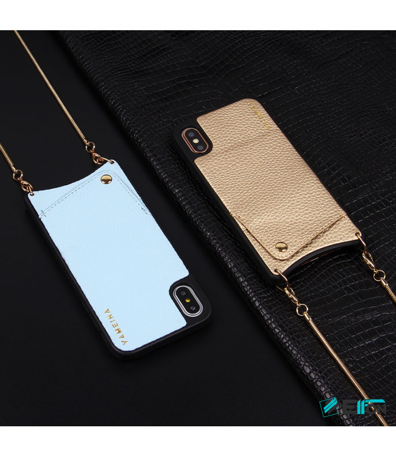 Microfiber Leather Cross-body Case mit Band für iPhone 11 Pro, Art.:000008-1