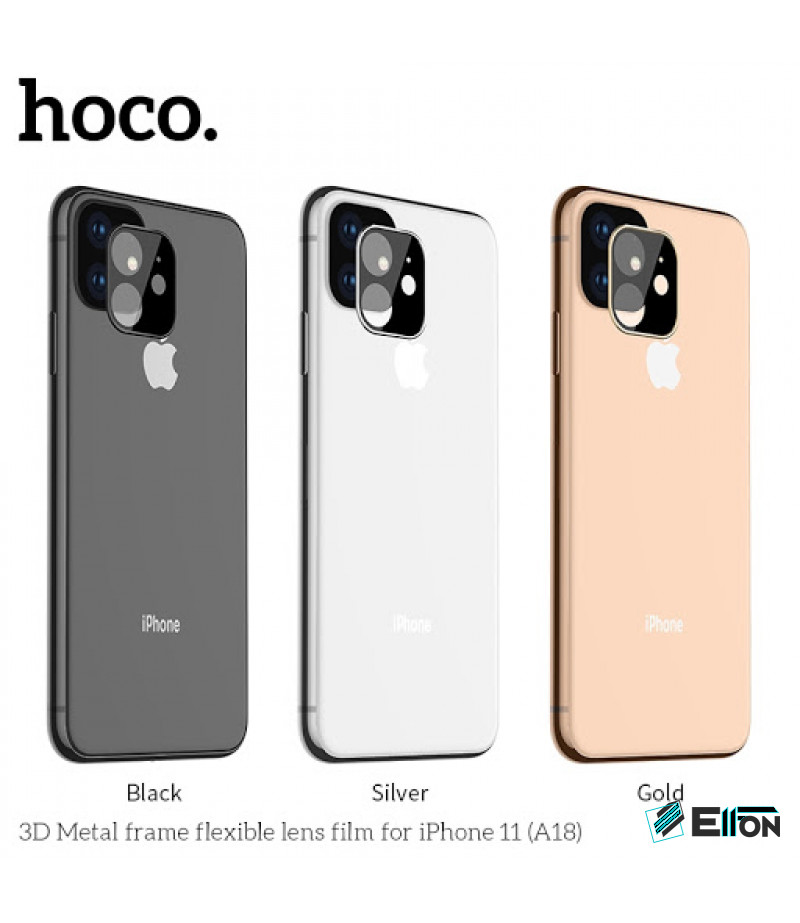 Hoco 3D Metal frame flexible lens film für iPhone 11 (A18), Art.:000707