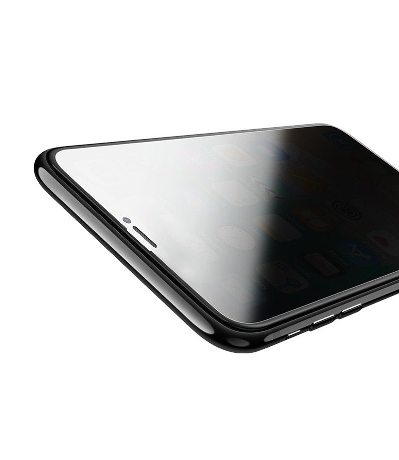 Hoco Shatterproof edges full screen anti-spy tempered glass für iPhone XR/ 11 (A13), Art.:000727