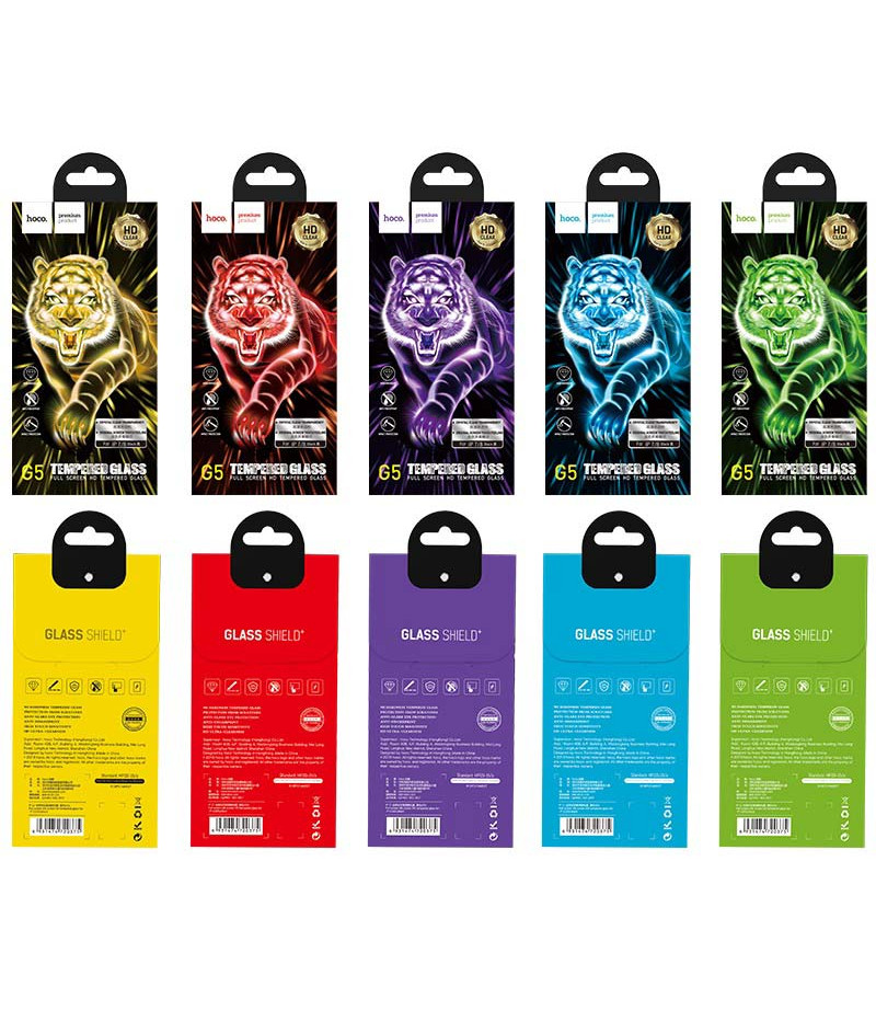 Hoco Full screen silk screen HD tempered glass set für 7/8 (G5), Art.:000705