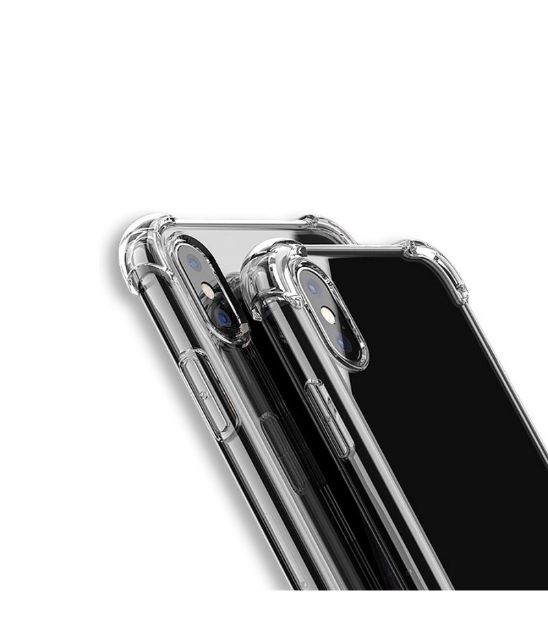 Premium Elfon Drop Case TPU+PC hart kratzfest kristallklar für iPhone XR (6.1), Art.:000099-1