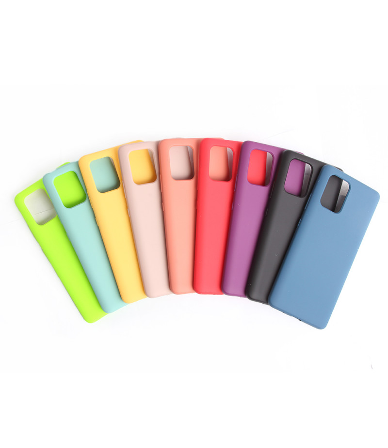 Soft touch Full Silicone Case für Galaxy S10 Lite 2020, Art.:000537
