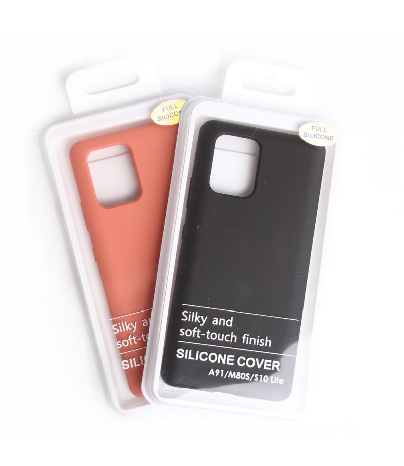 Soft touch Full Silicone Case für Galaxy S10 Lite 2020, Art.:000537
