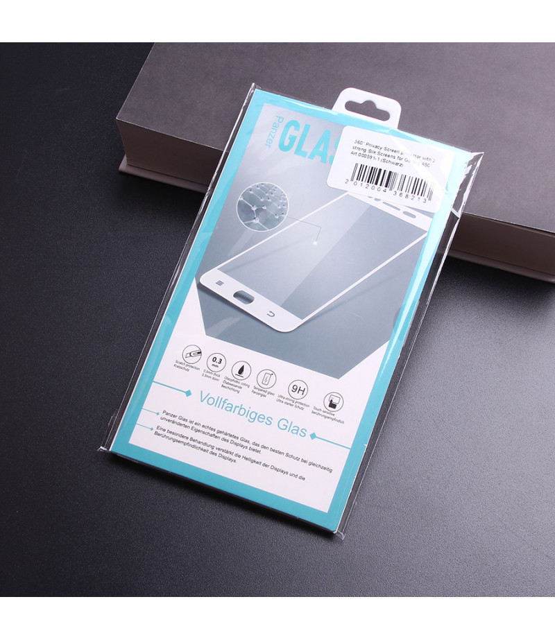 360 grad Privacy Screen protector with 2 strong Silk Screens für Galaxy A50 , Art:000591-1