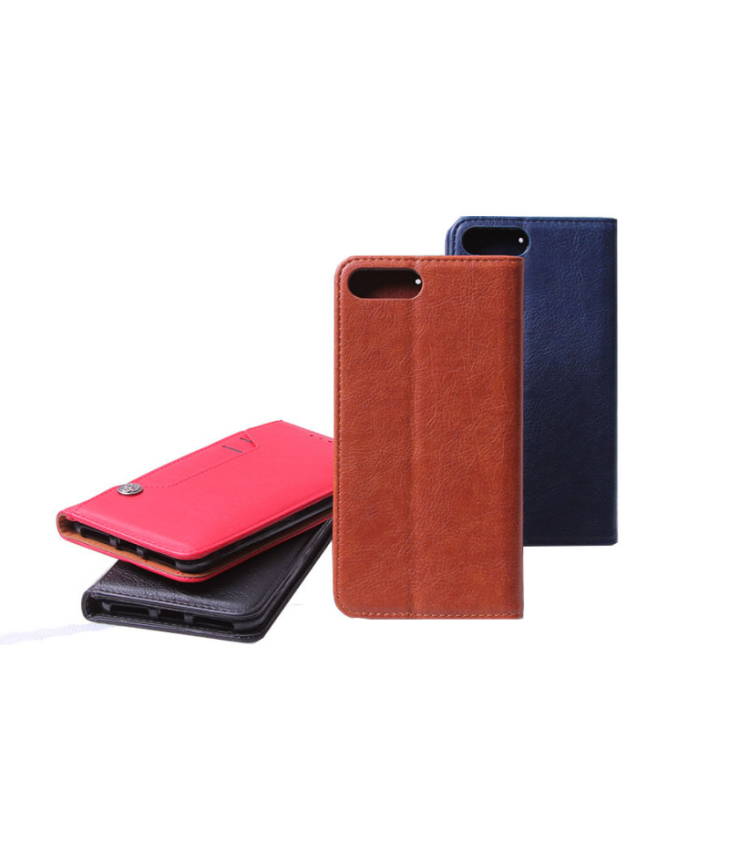 Premium Handytasche mit ausziehbarem Kartenfächer für iPhone 7/8 Plus, Art.:000057