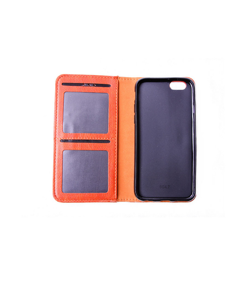 Premium Handytasche mit ausziehbarem Kartenfächer für iPhone 6/6s, Art.:000057