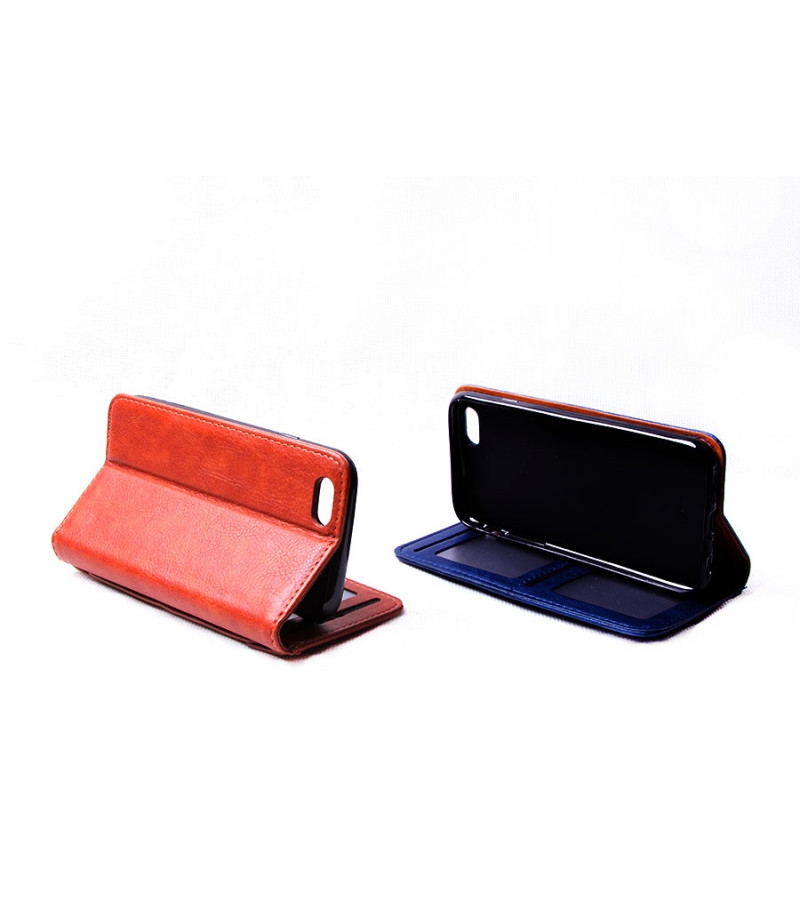 Premium Handytasche mit ausziehbarem Kartenfächer für iPhone 6/6s, Art.:000057